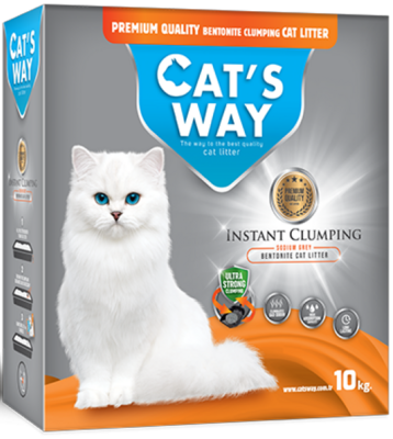 Cats Way Sodium Unscented - наполнитель для кошачьего туалета