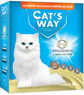 Cats Way Marseille Soap Scent – наполнитель для кошачьего туалета