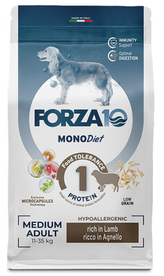 Forza10 MonoDiet Adult Medium Lamb / Angello - сухой корм для взрослых собак средних пород