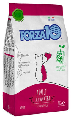 Forza10 Maintenance Sensitive Adult Cat with Duck / Anatra – сухой корм для взрослых кошек всех пород