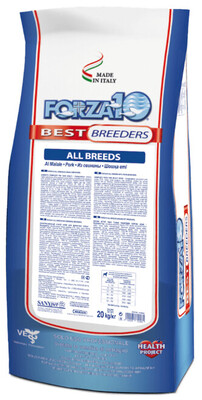 Forza10 Best Breeders Adult All Breeds Pork / Al Maiale - сухой корм для взрослых собак всех пород